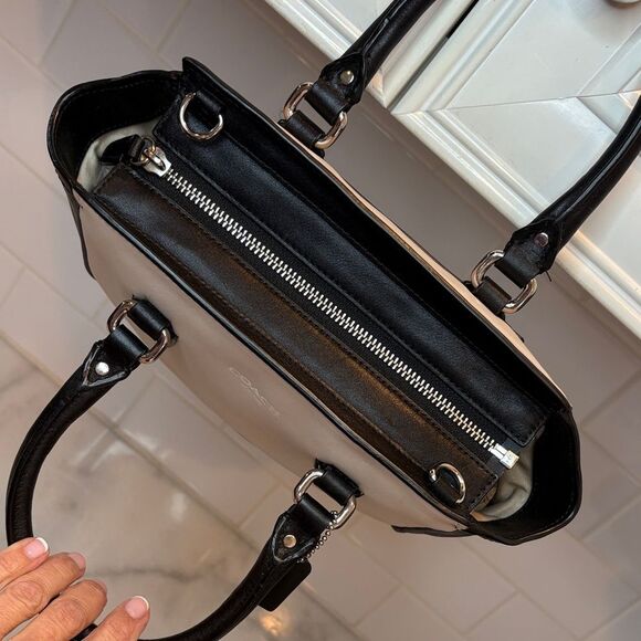 COACH Bag Purse Handbag Leather Pocketbook Tanner Mini Satchel Crossbody Bag - Picture 11 of 16